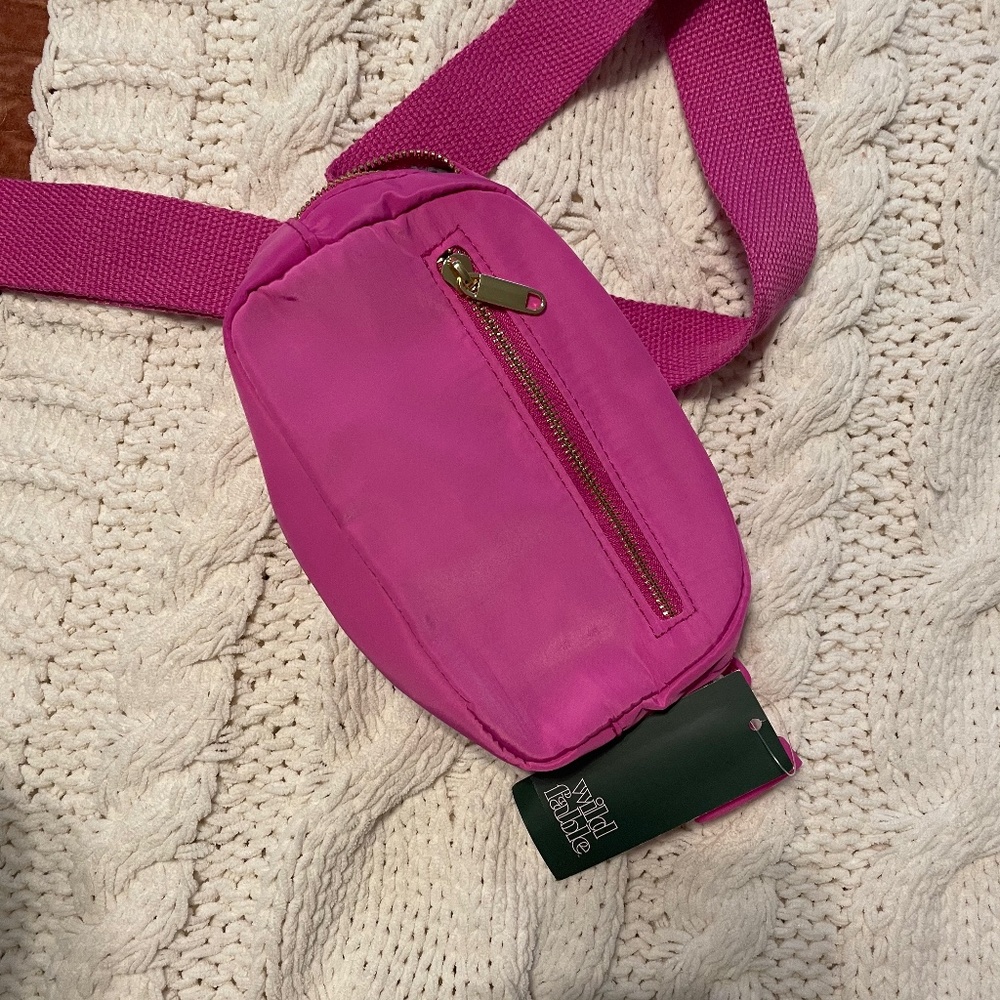 Pink everywhere belt bag